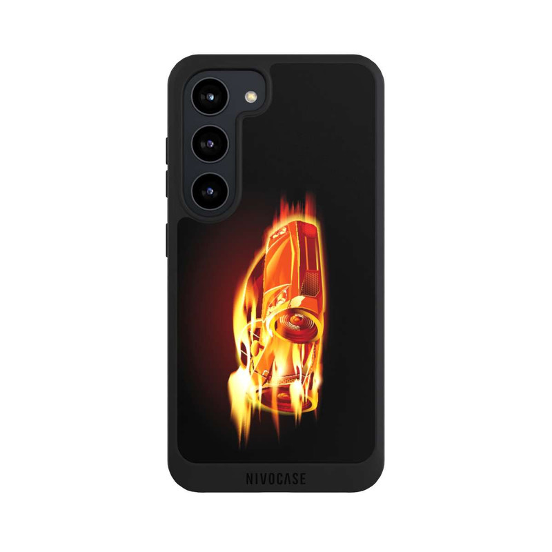 Galaxy S23 NIVOpure Voiture en Feu