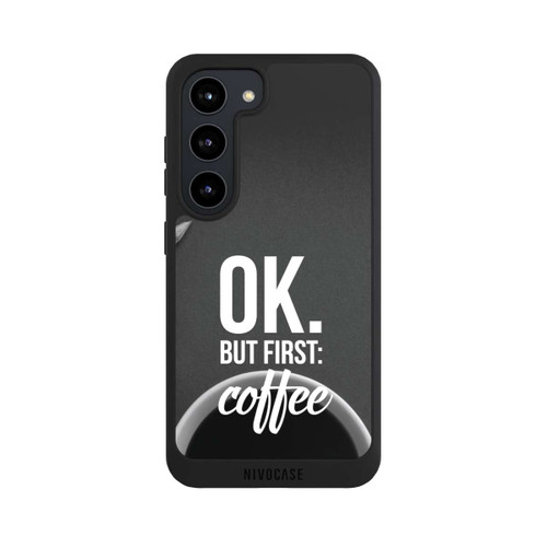 Samsung Galaxy S23 NIVOpure OK.But first:Coffee