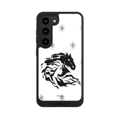 Samsung Galaxy S23 NIVOpure Elsa Waterhorse Frozen Black and White