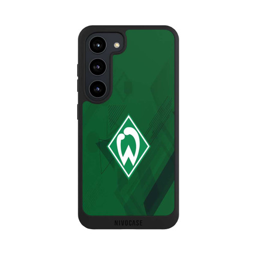 Samsung Galaxy S23 NIVOpure Grüne Grafikelemente - Werder Bremen