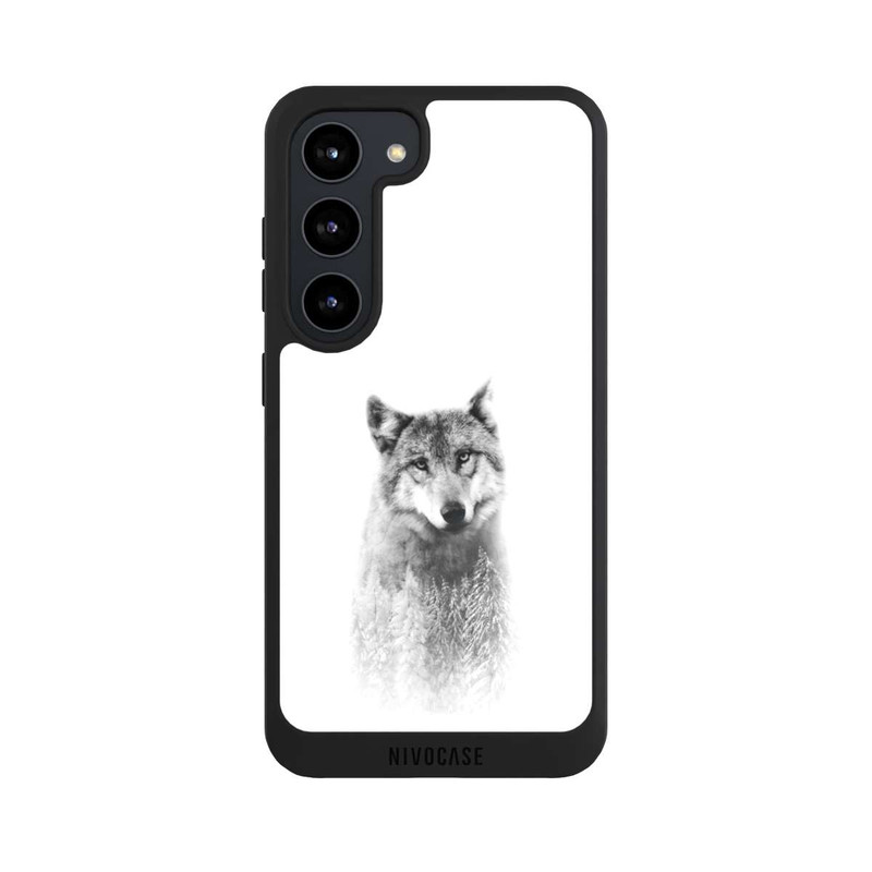 Galaxy S23 NIVOpure Le loup et la forêt