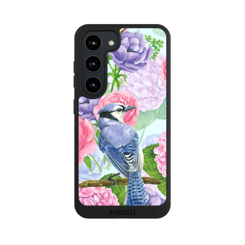 Samsung Galaxy S23 NIVOpure Blue Jay &amp; Flowers