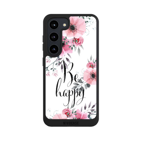 Samsung Galaxy S23 NIVOpure Be Happy Blumen