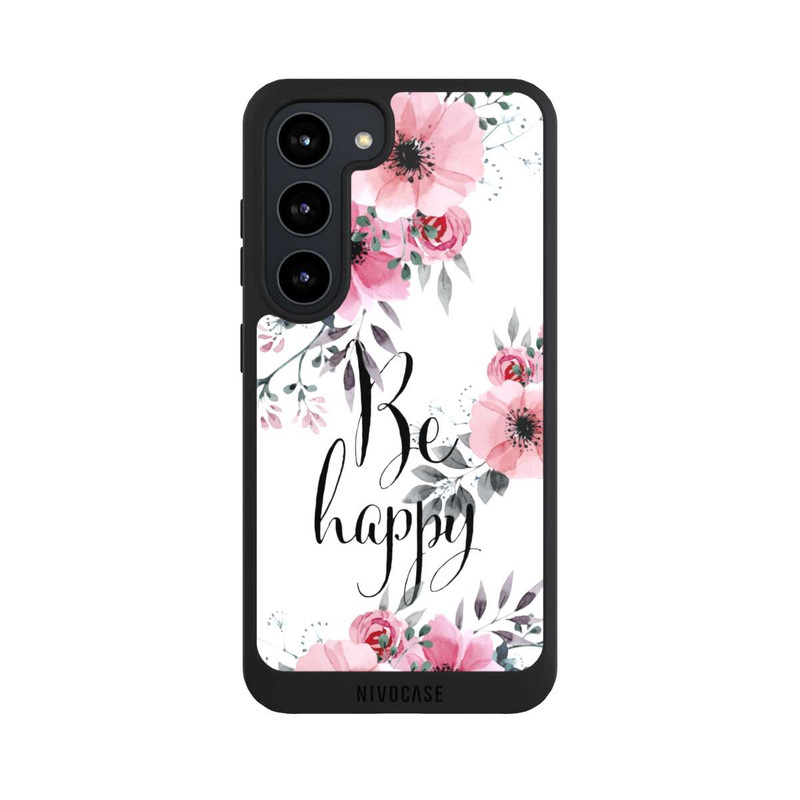 Galaxy S23 NIVOpure Be Happy Fleurs