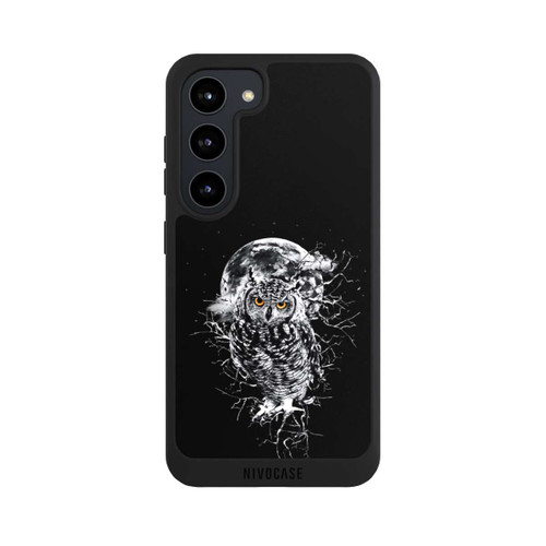 Samsung Galaxy S23 NIVOpure Owl in black/white