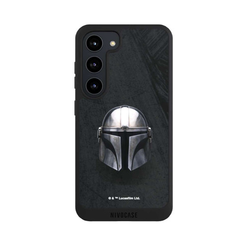 Samsung Galaxy S23 NIVOpure Casque Mandalorien Noir