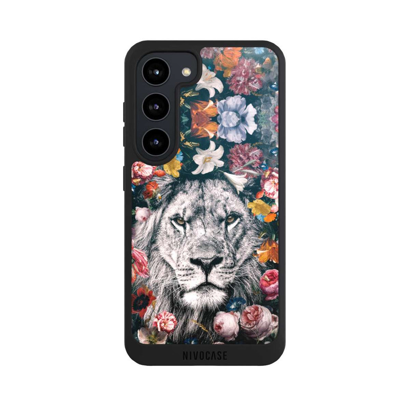 Galaxy S23 NIVOpure Lion Flowers