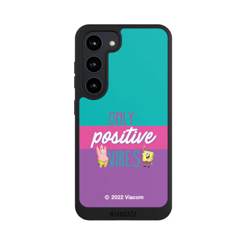 Samsung Galaxy S23 NIVOpure  Spongebob - Only Positive Vibes