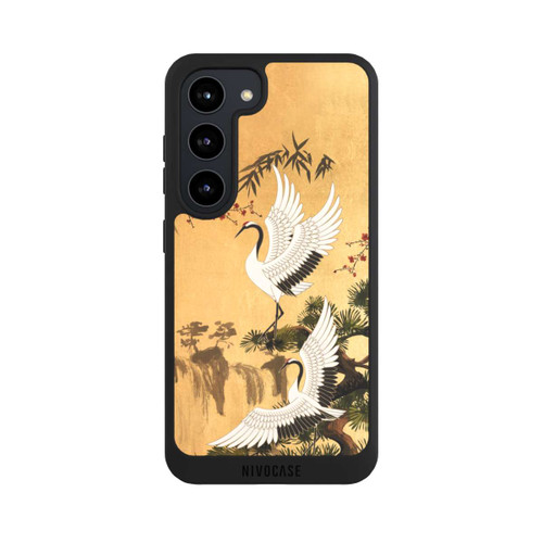 Samsung Galaxy S23 NIVOpure Kraniche Gold Japan 2