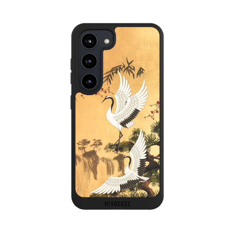 Galaxy S23 NIVOpure Kraniche Gold Japan 2