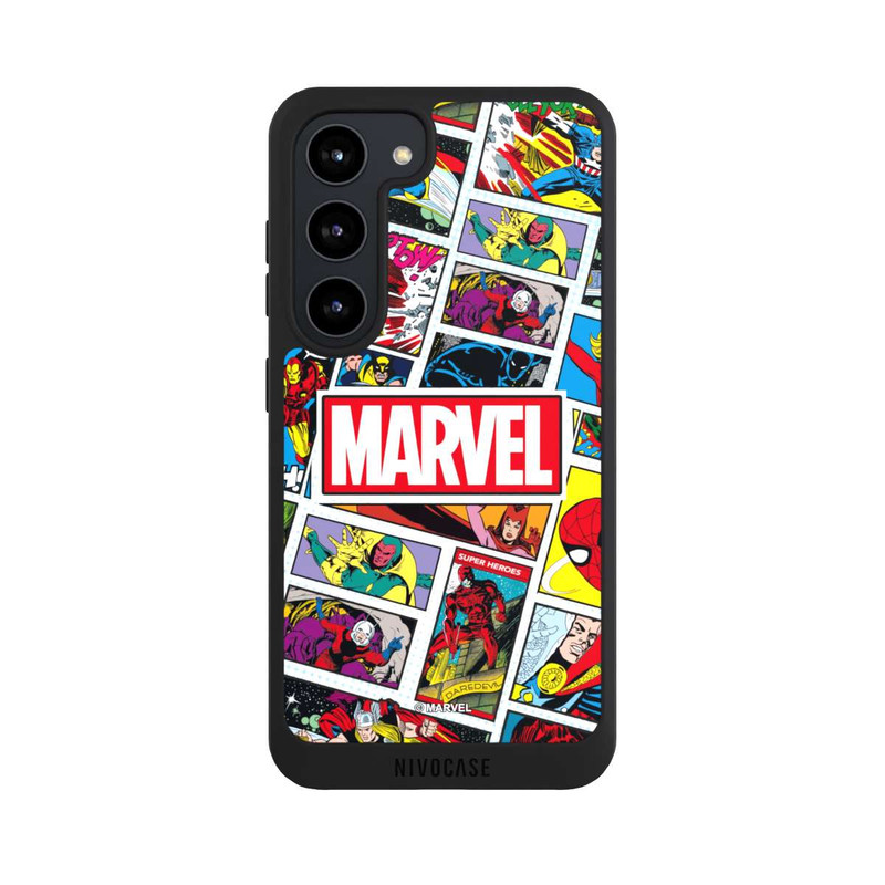 Galaxy S23 NIVOpure Marvel Comic Pattern