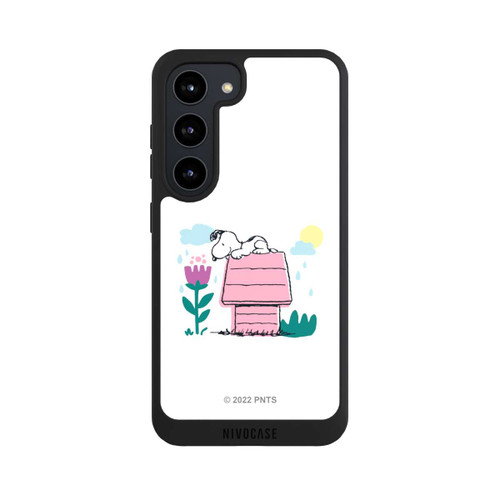 Samsung Galaxy S23 NIVOpure Snoopy Hundehütte Frühling