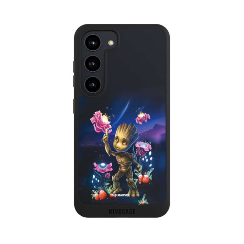 Samsung Galaxy S23 NIVOpure Baby Groot Fleurs