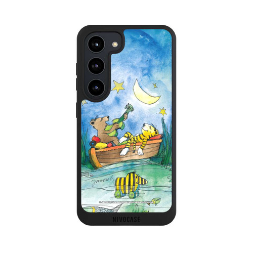 Samsung Galaxy S23 NIVOpure Bär und Tiger im Mondschein