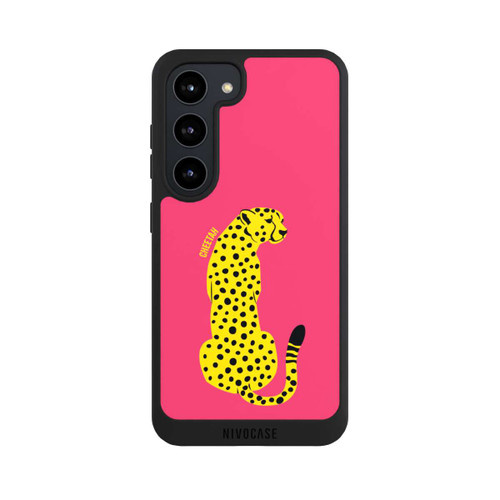 Samsung Galaxy S23 NIVOpure Colourful Yellow Cat