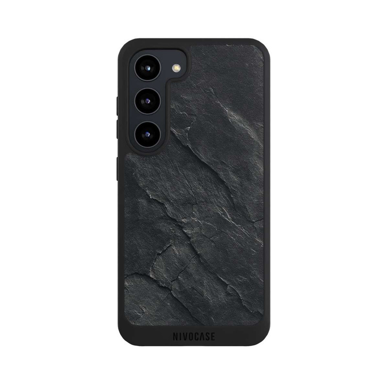 Galaxy S23 NIVOpure Dark Grey Slate Look