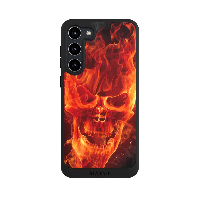 Galaxy S23 + NIVOpure Burning Skull