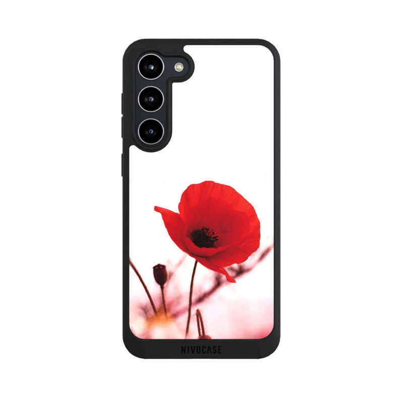 Galaxy S23 + NIVOpure Red Flowers