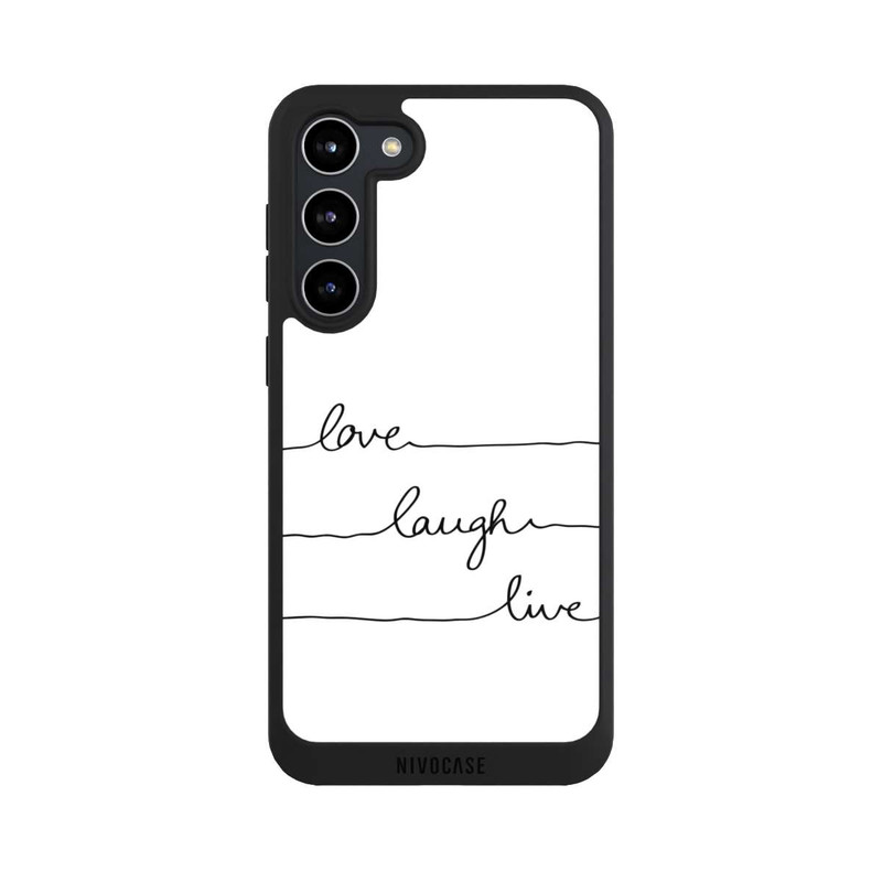 Galaxy S23 + NIVOpure Love Laugh Live