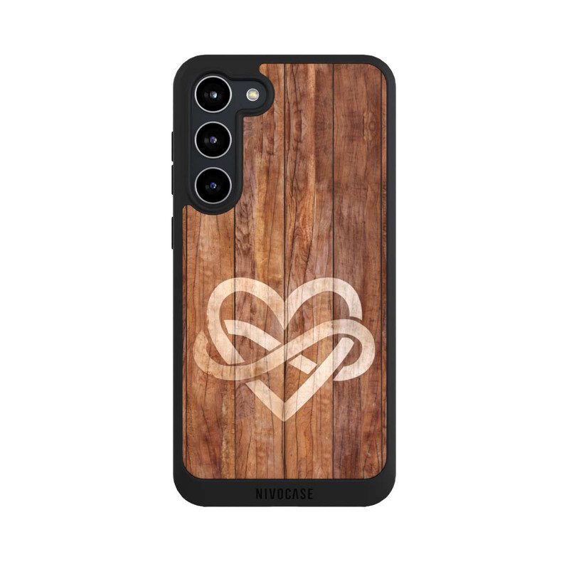 Galaxy S23 + NIVOpure Herz Holz