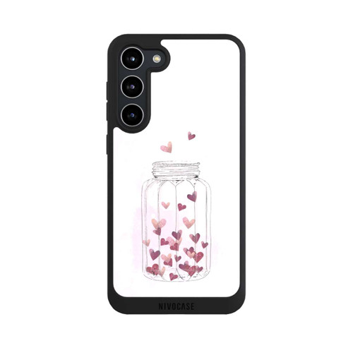 Samsung Galaxy S23+ NIVOpure Heart in Glass