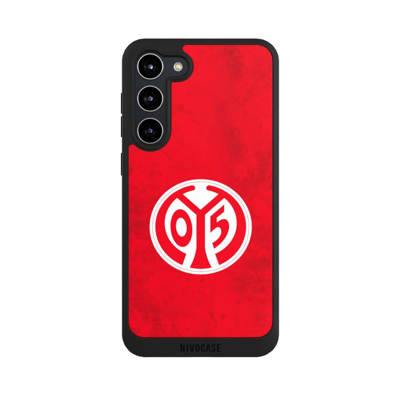 Galaxy S23 + NIVOpure Mainz 05 Rot Grunge