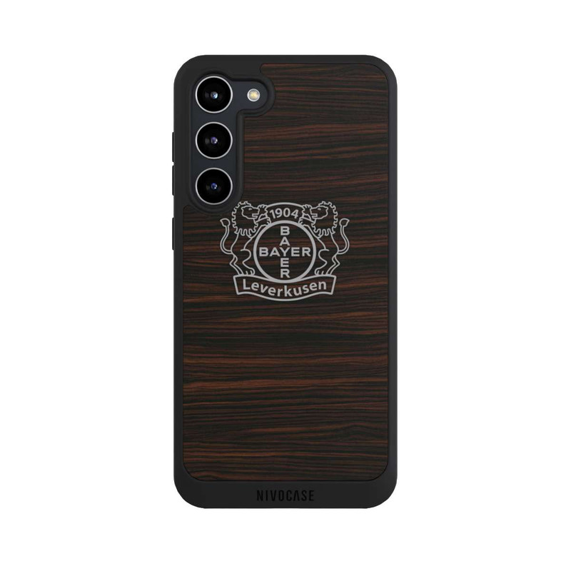 Galaxy S23 + NIVOpure Edelholz Optik - Bayer 04