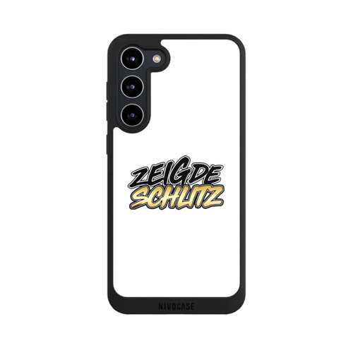 Samsung Galaxy S23+ NIVOpure Zeig de Schlitz Comic