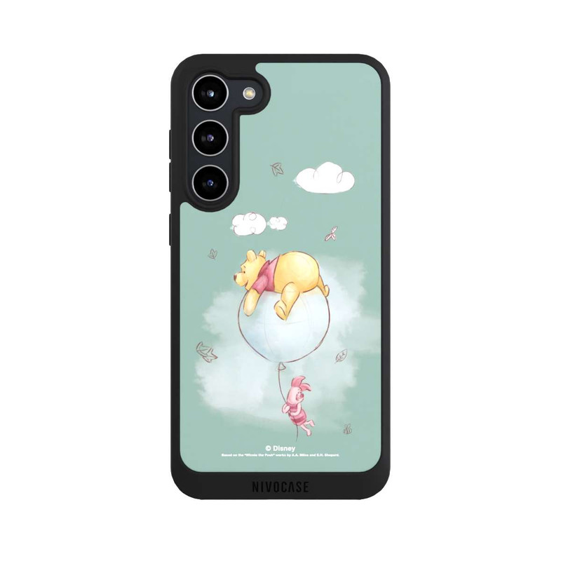 Galaxy S23 + NIVOpure Unerschrocken durch einen Ballon