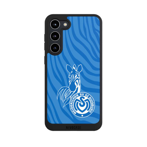Samsung Galaxy S23+ NIVOpure Zebra Hellblau - MSV