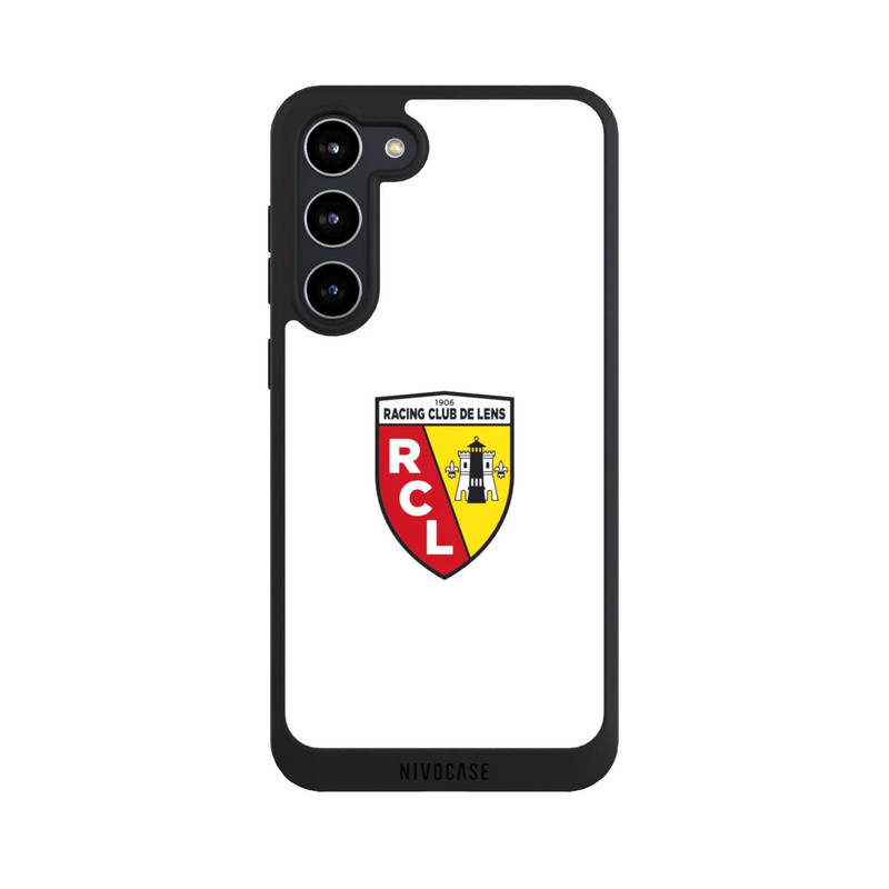 Galaxy S23 + NIVOpure RC Lens -Logo - Weiß