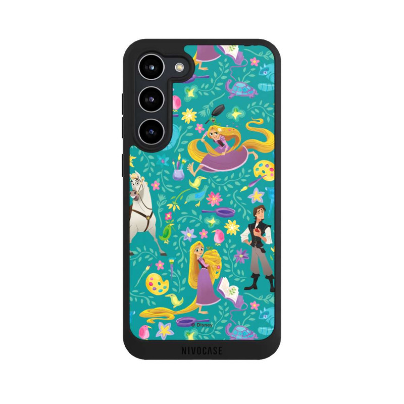 Galaxy S23 + NIVOpure Rapunzel Blue Pattern