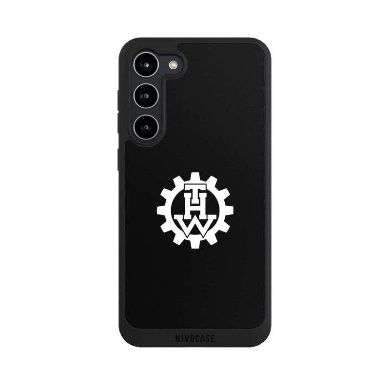 Galaxy S23 + NIVOpure THW Logo Schwarz