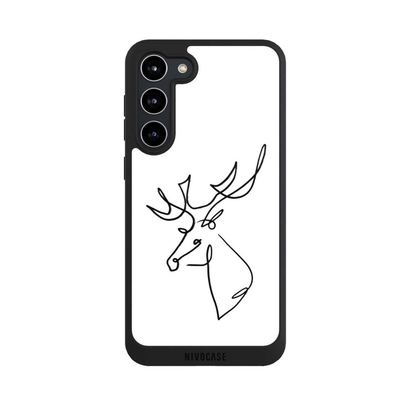 Galaxy S23 + NIVOpure Lineart Hirsch