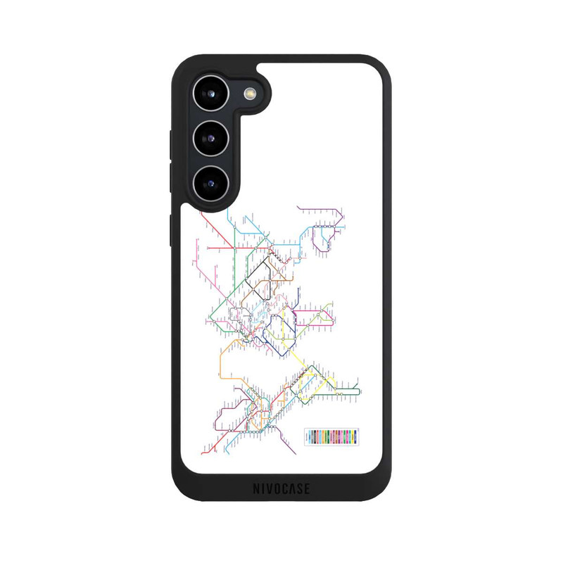 Galaxy S23 + NIVOpure World Metro Map