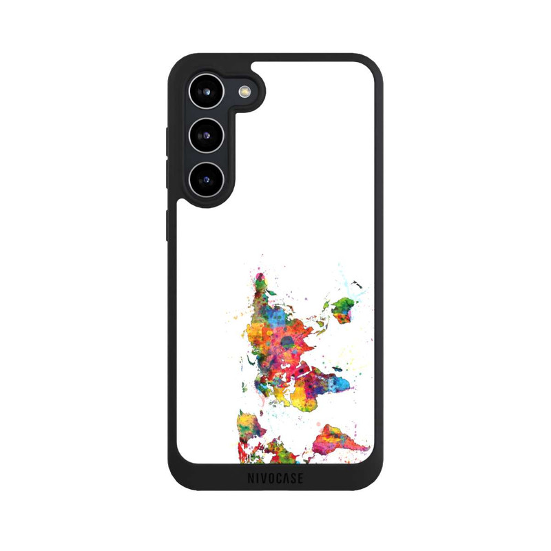 Galaxy S23 + NIVOpure World Map Splash