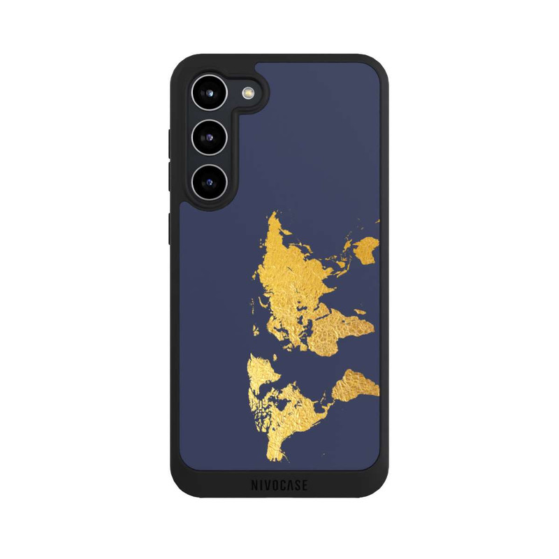 Galaxy S23 + NIVOpure World Map Gold