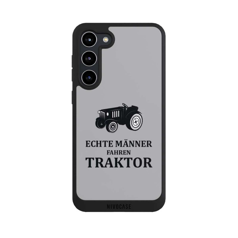 Galaxy S23 + NIVOpure Echte Männer Fahren Traktor