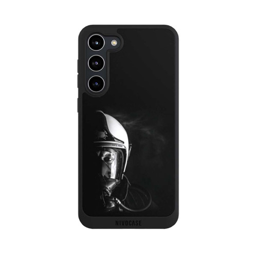 Samsung Galaxy S23+ NIVOpure Firefighter Closeup Black