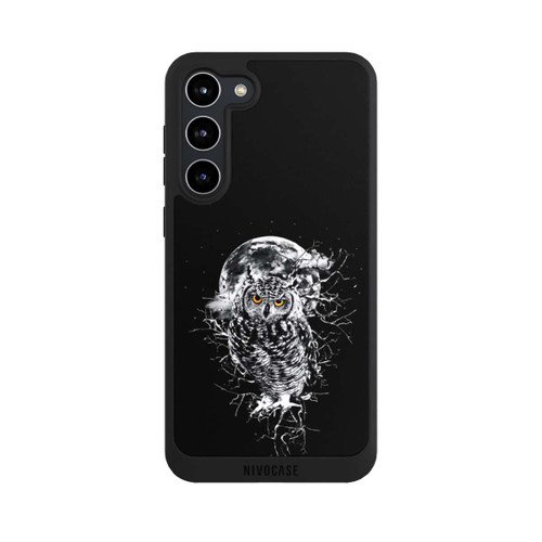 Samsung Galaxy S23+ NIVOpure Owl in black/white