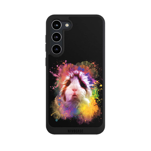 Samsung Galaxy S23+ NIVOpure Meerschweinchen Colorful Sprayart 