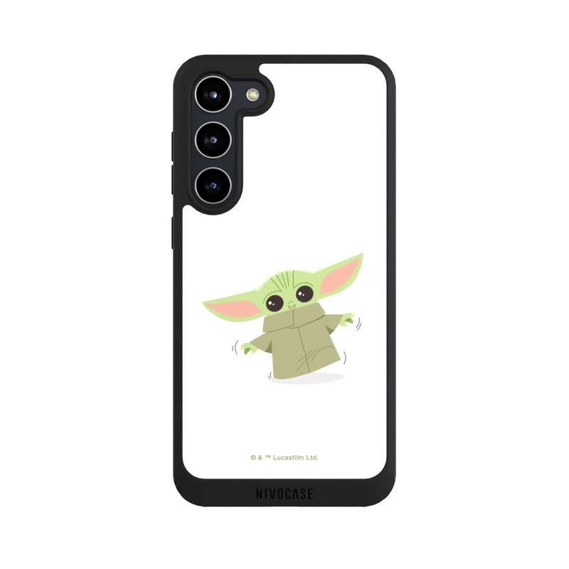 Galaxy S23 + NIVOpure Bébé Yoda qui marche