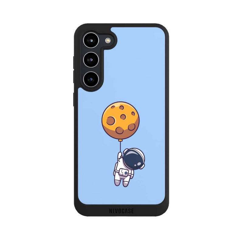 Galaxy S23 + NIVOpure Astronaut mit Mondballon