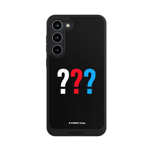 Samsung Galaxy S23+ NIVOpure Drei Fragezeichen Logo