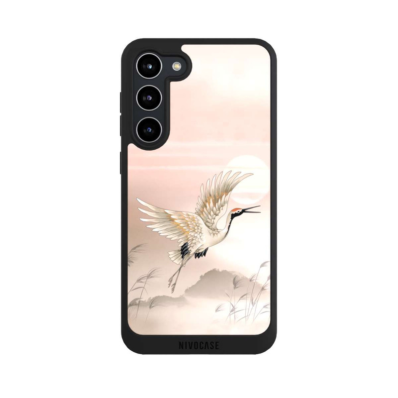 Galaxy S23 + NIVOpure Fliegender Kranich