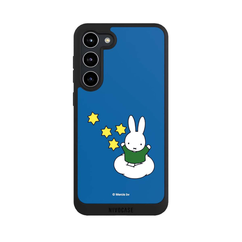 Galaxy S23 + NIVOpure Miffy Étoiles Bleu