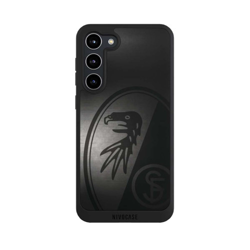 Samsung Galaxy S23+ NIVOpure SC Freiburg Dot Metall Hintergrund