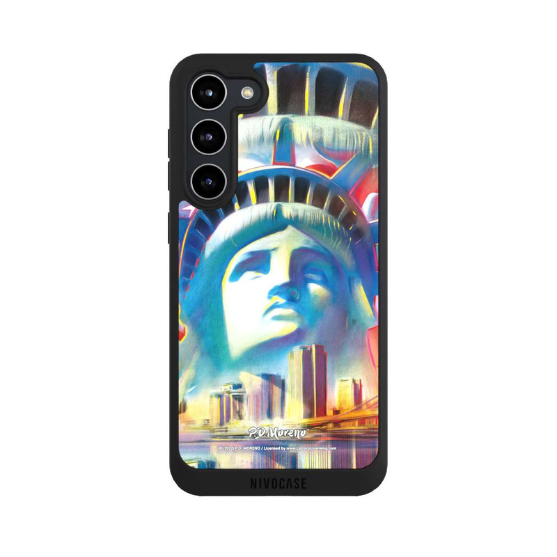 Galaxy S23 + NIVOpure New York Liberty Art By P.D. Moreno