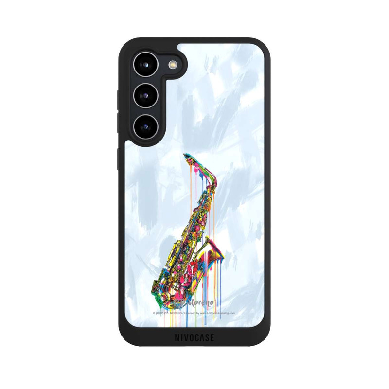 Galaxy S23 + NIVOpure Saxophone Art By P.D. Moreno