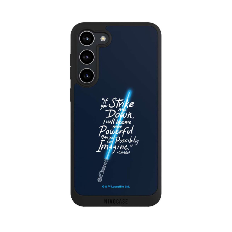 Galaxy S23 + NIVOpure Zitat Obi Wan